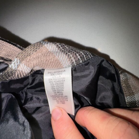 Banana Republic Martin Fit Plaid Shorts, Size 10, NWT - Picture 5 of 6